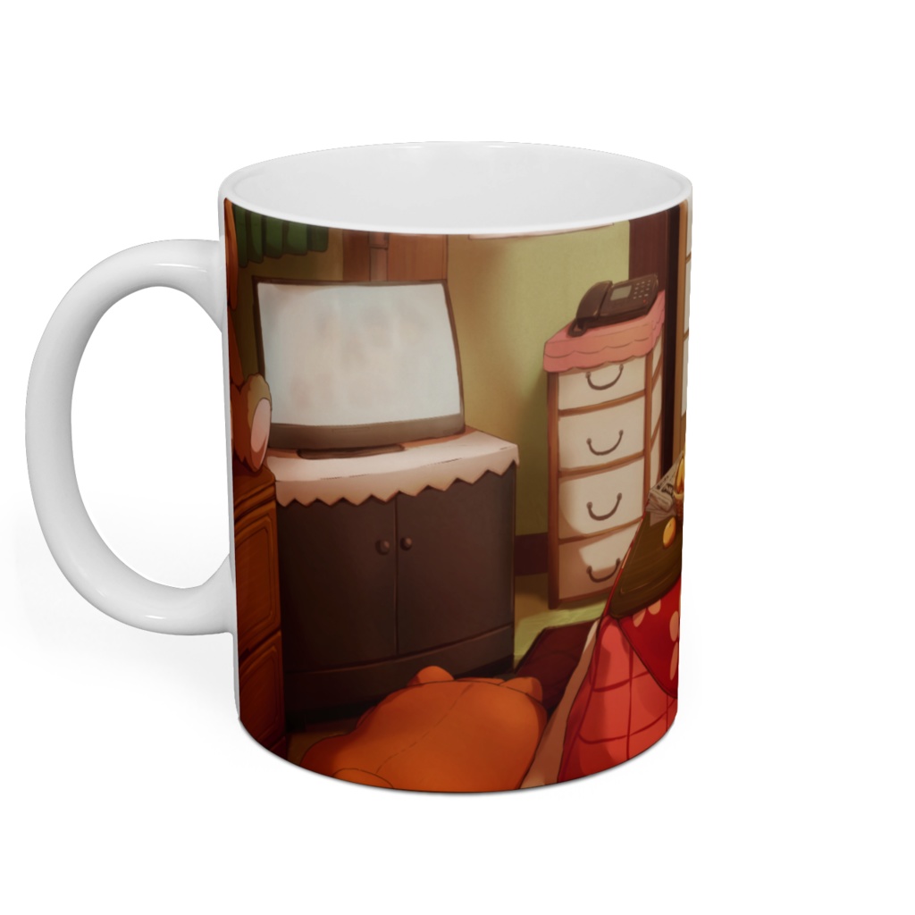 こたつでぬくぬく♪みやぢマグ