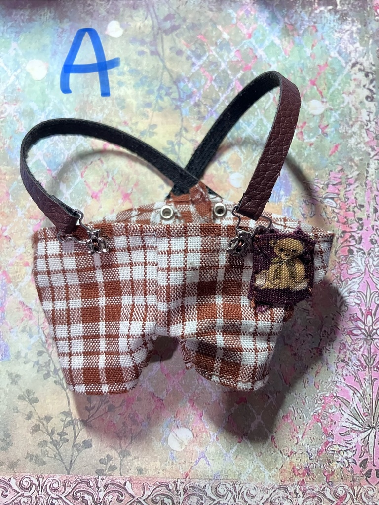 サスペンダー付きくまちゃんパンツ