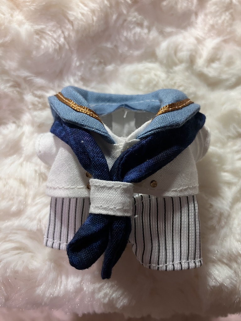 【10㎝】白セーラー服　上下セット