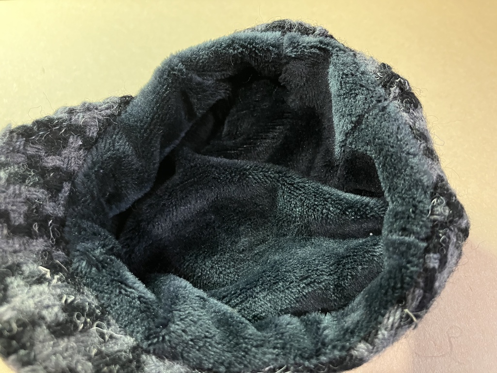 ハンチング帽 ウール素材(リボン付)