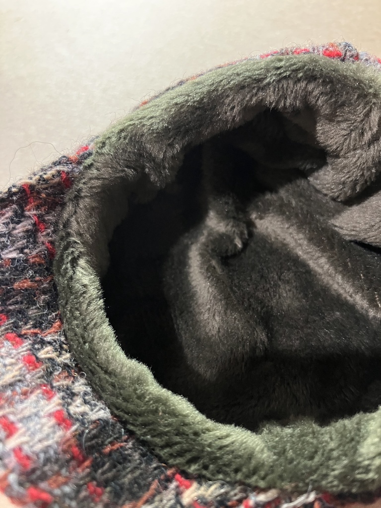 ハンチング帽 リボンなし