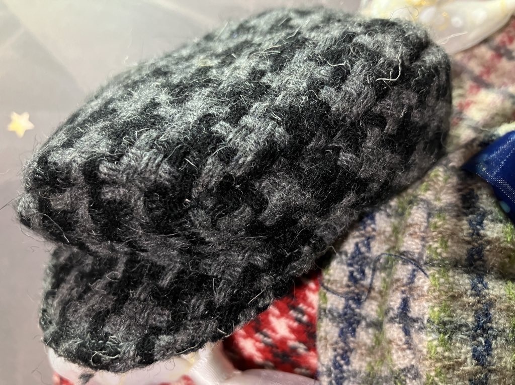 ハンチング帽 リボンなし