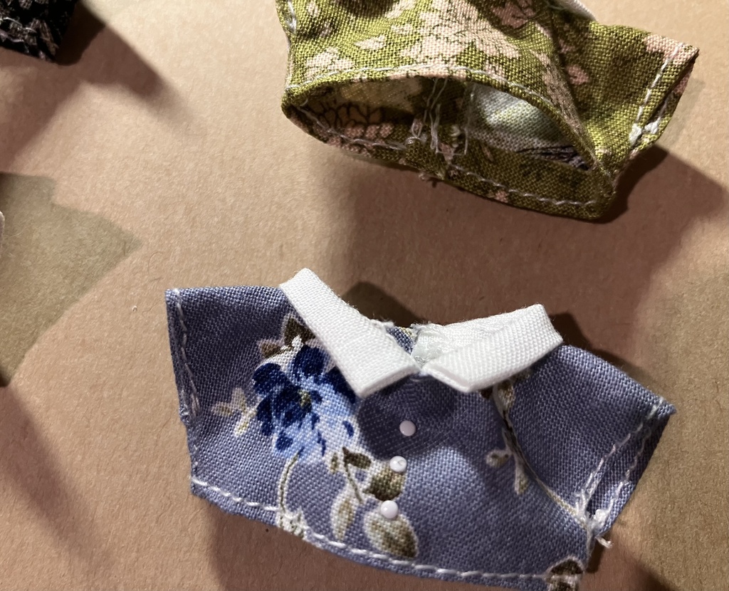 まめこっと用 襟付きシャツ