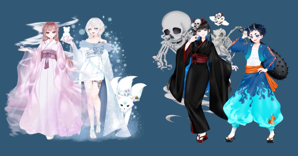 【本棚受け取り】夏灯プロジェクト ペアアクスタ