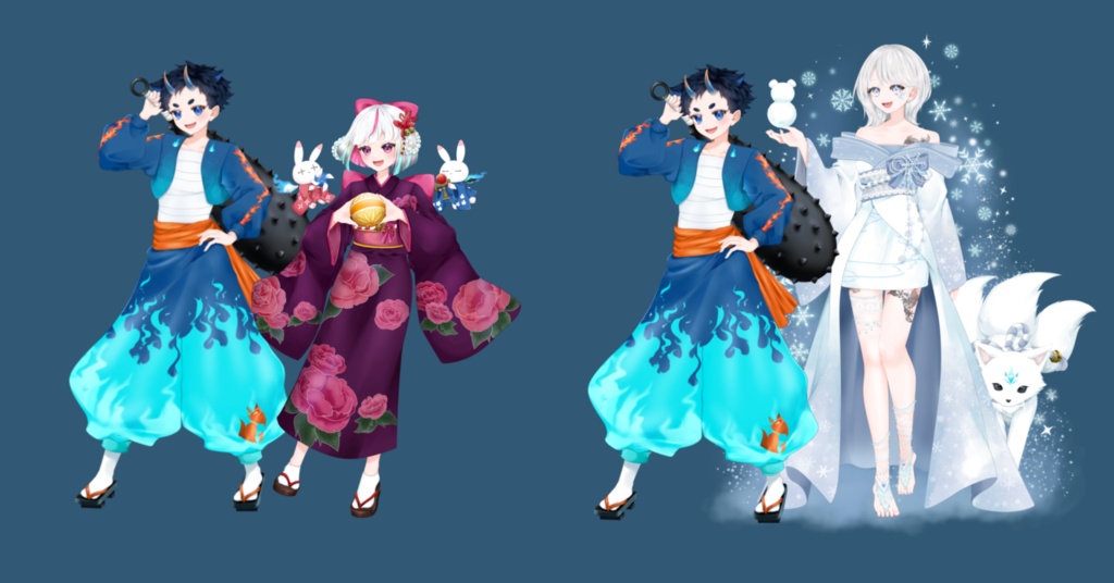 【本棚受け取り】夏灯プロジェクト ペアアクスタ