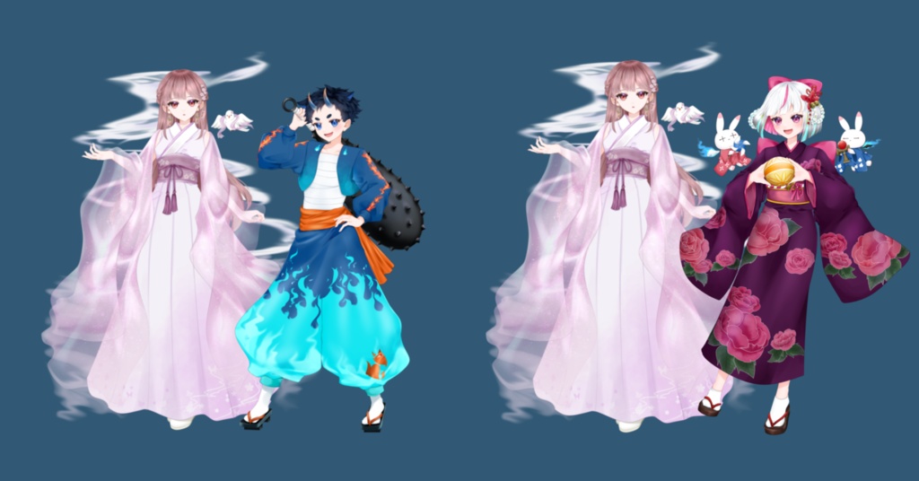 【本棚受け取り】夏灯プロジェクト ペアアクスタ