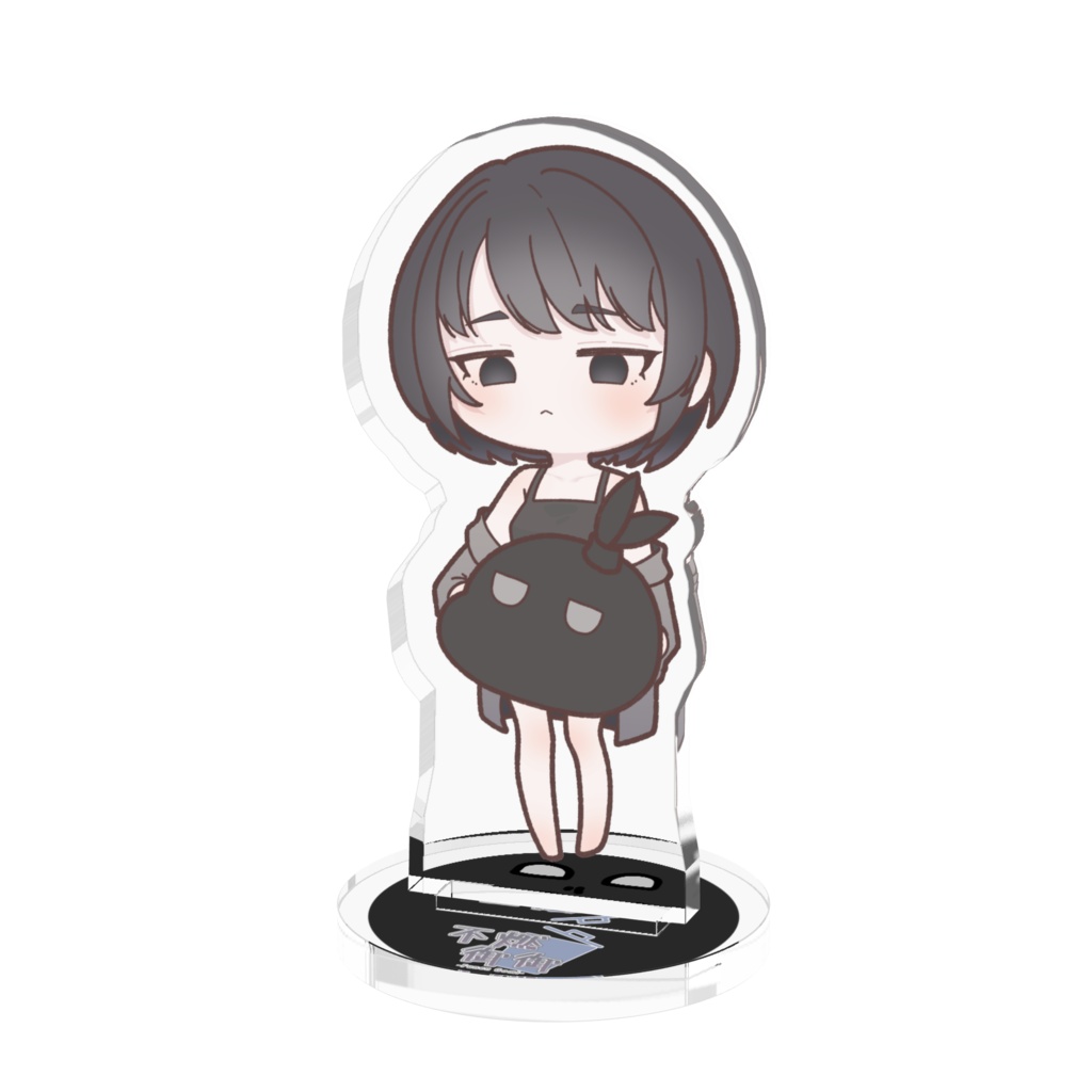 不燃御御＆台車　ミニアクリルスタンド/SD