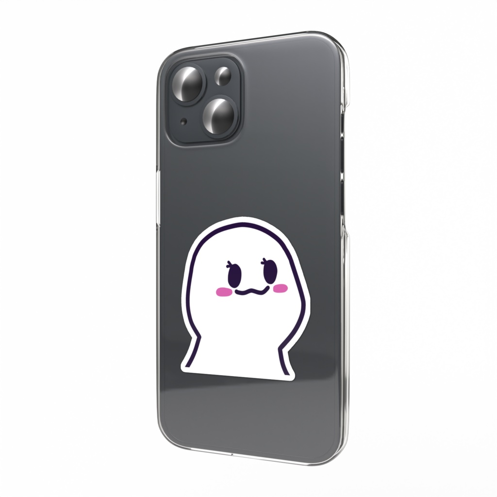 〖しらたまちゃん〗スマホステッカー