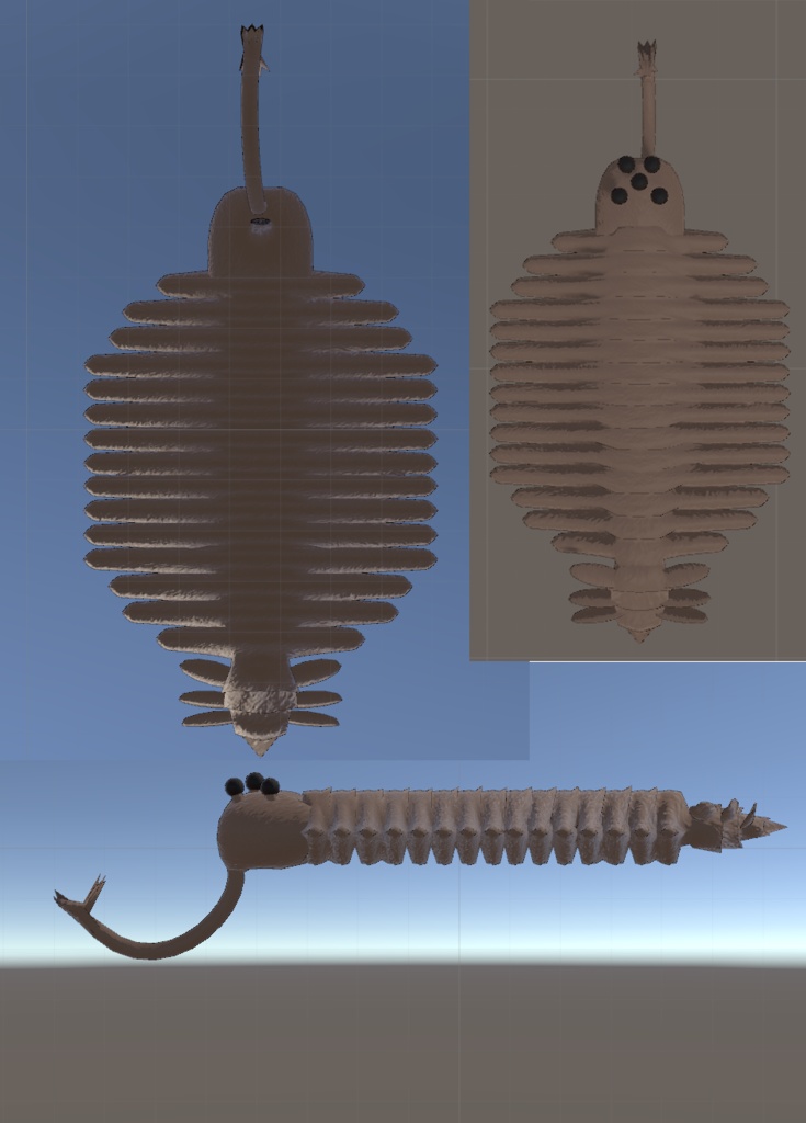 【VRChat向け】オパビニア