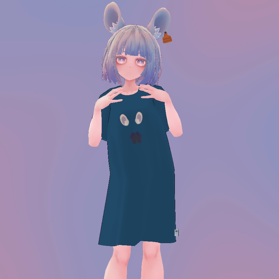 ちゅろちゃん向け ロング丈Tシャツ