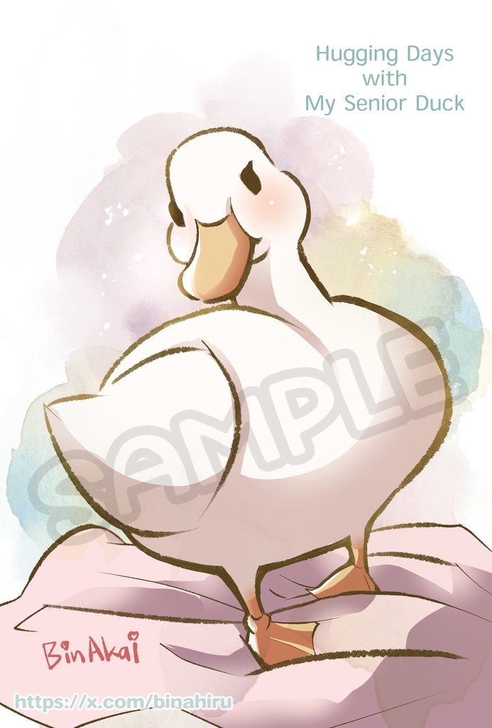14歳のコールダックきゅろんちゃん~高齢アヒルの抱っこ暮らし