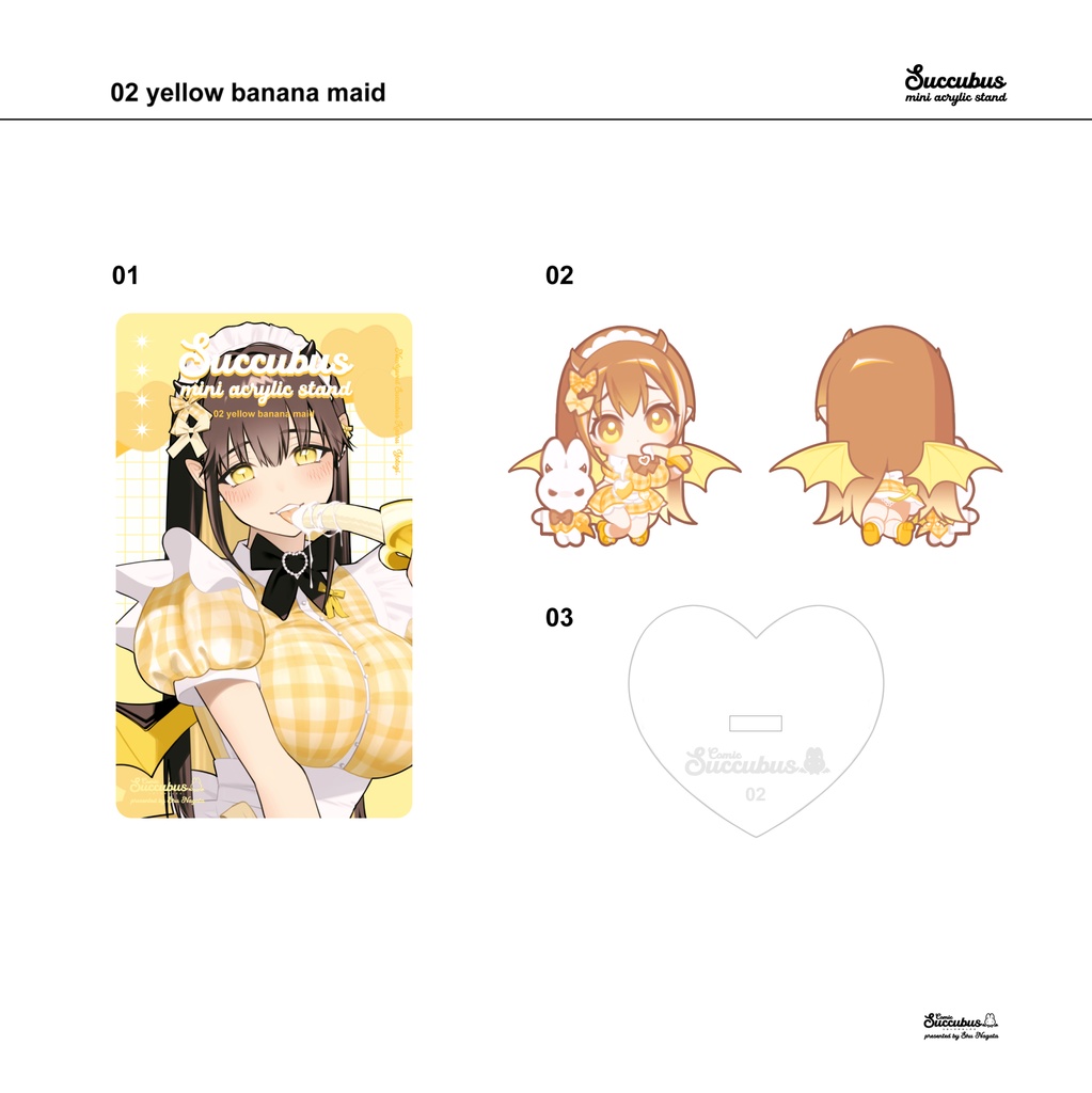 【受注生産】サキュバスミニアクリルスタンド