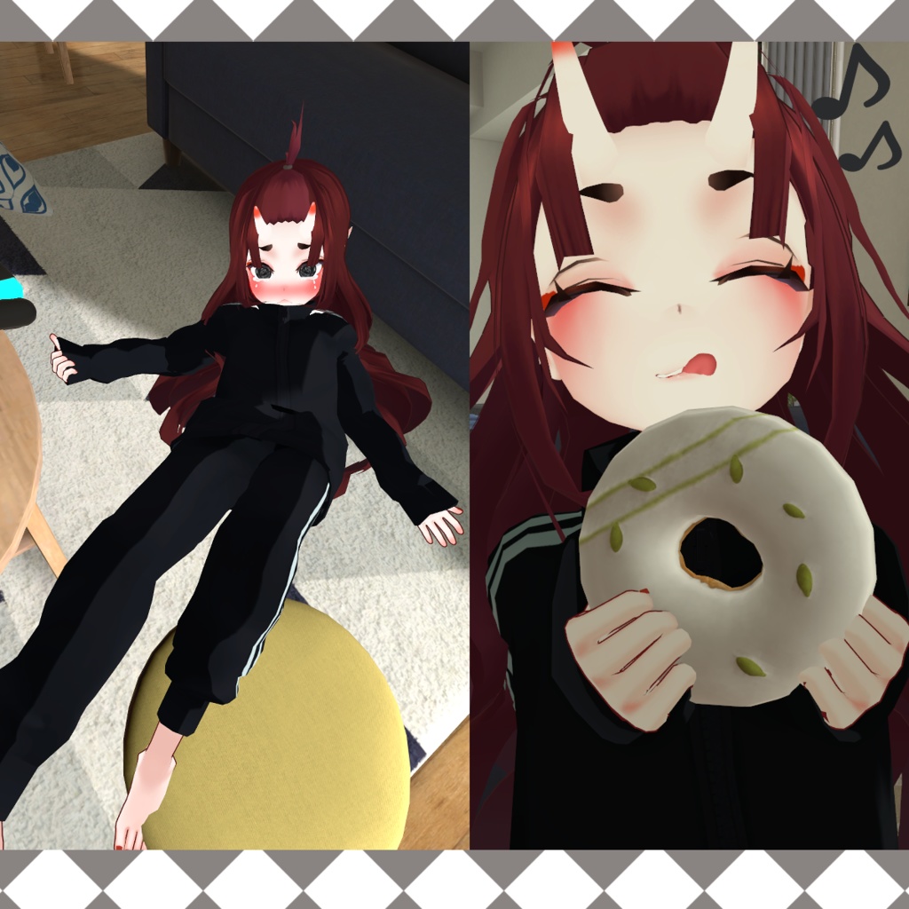 オリジナル３dモデル 天邪鬼叉姫 Amanokisaki Ver 1 04 Pb対応 みかんずめいど Booth