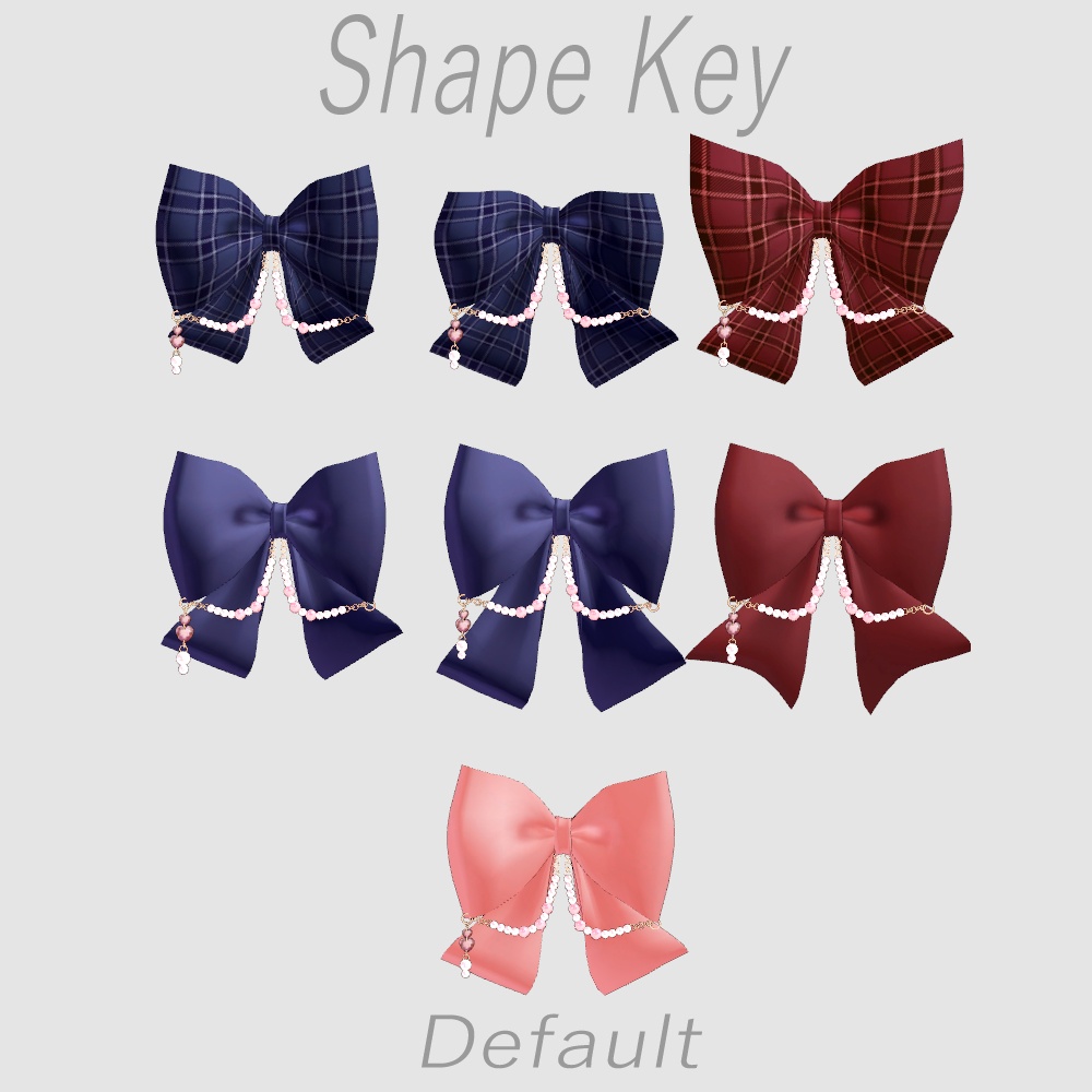 チャーム付きリボンVer.1.01