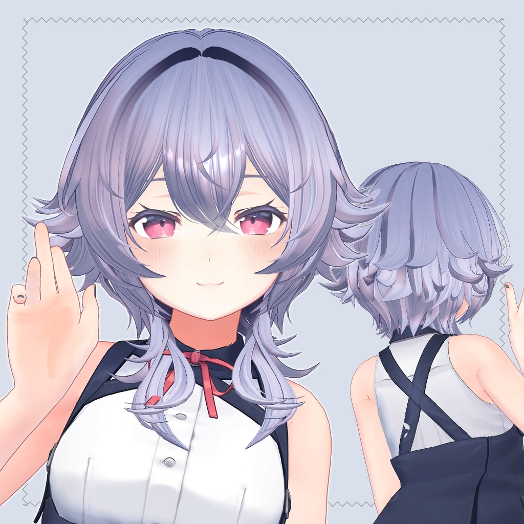 ウルフっぽいヘア