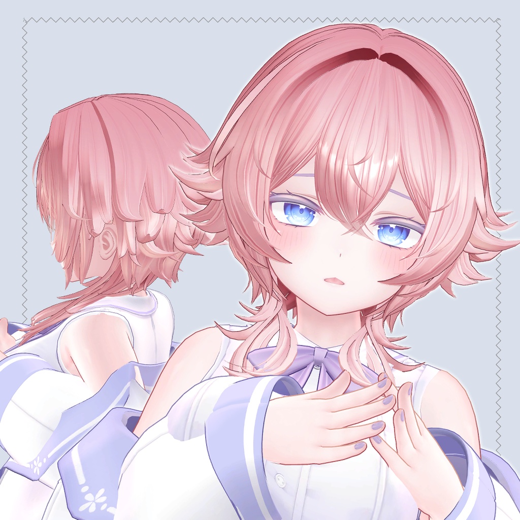 ウルフっぽいヘア