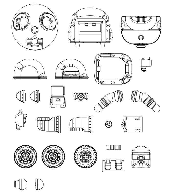 【3Dモデル】スチームパンダ【3Dプリント用データ】