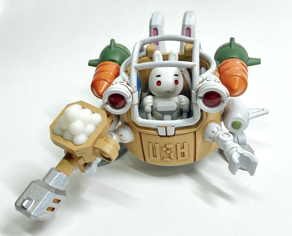 【3Dモデル】USU(A)ロボ【3Dプリント用データ】