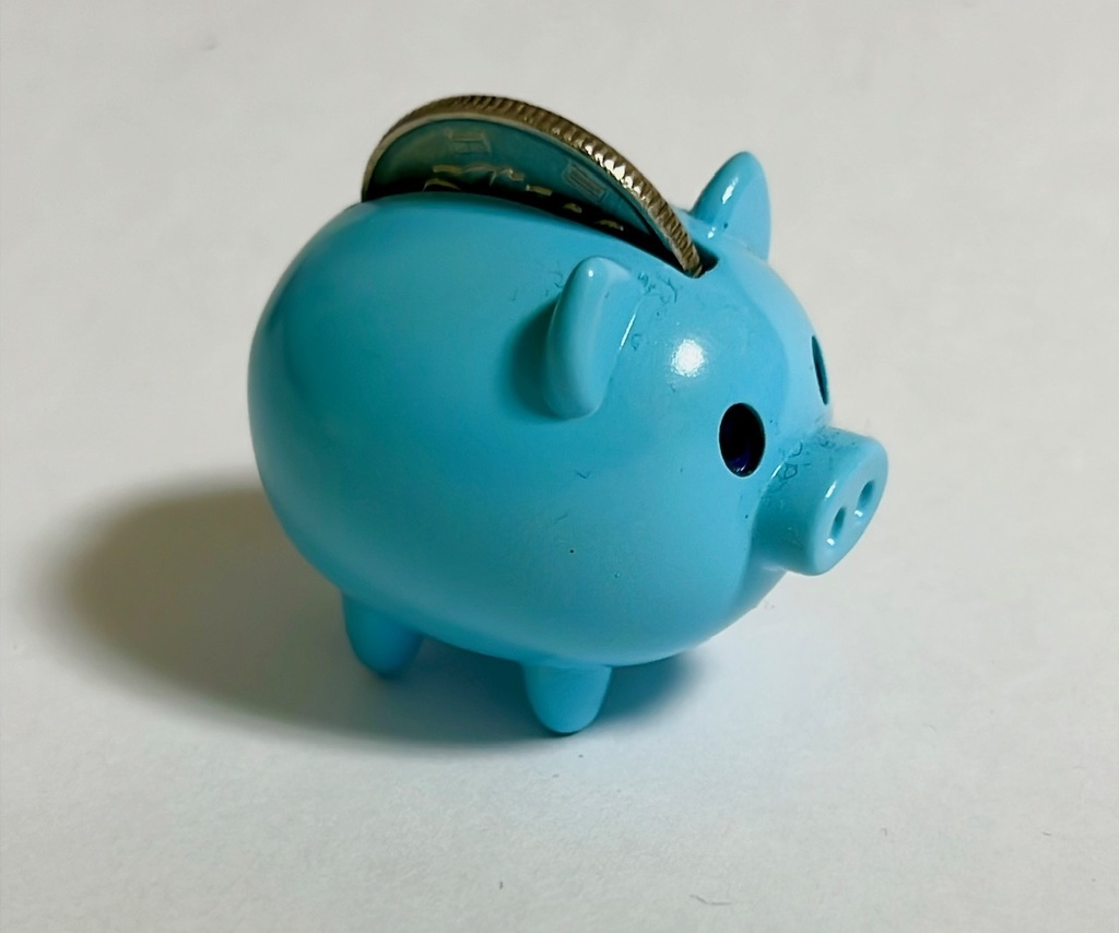 【3Dデータ】100円貯まる貯金箱(ブタ)【3Dプリント用データ】