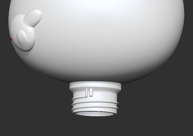 自作ペンライト用ネジ部【3Dデータ】