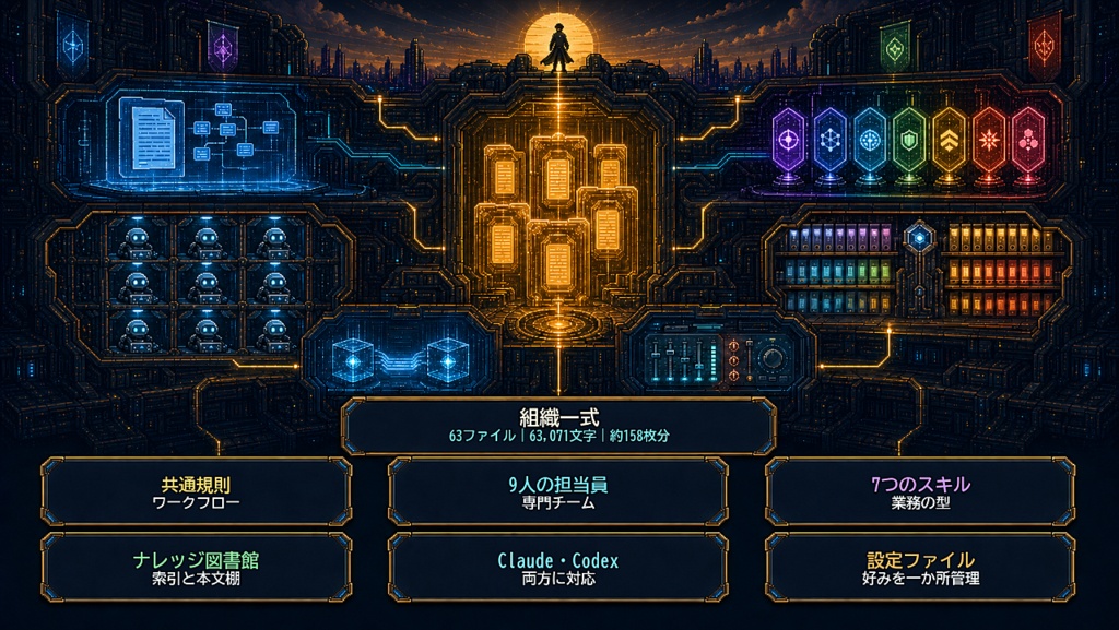 AI-OS / 自律進化するAI組織をあなたのPCへ