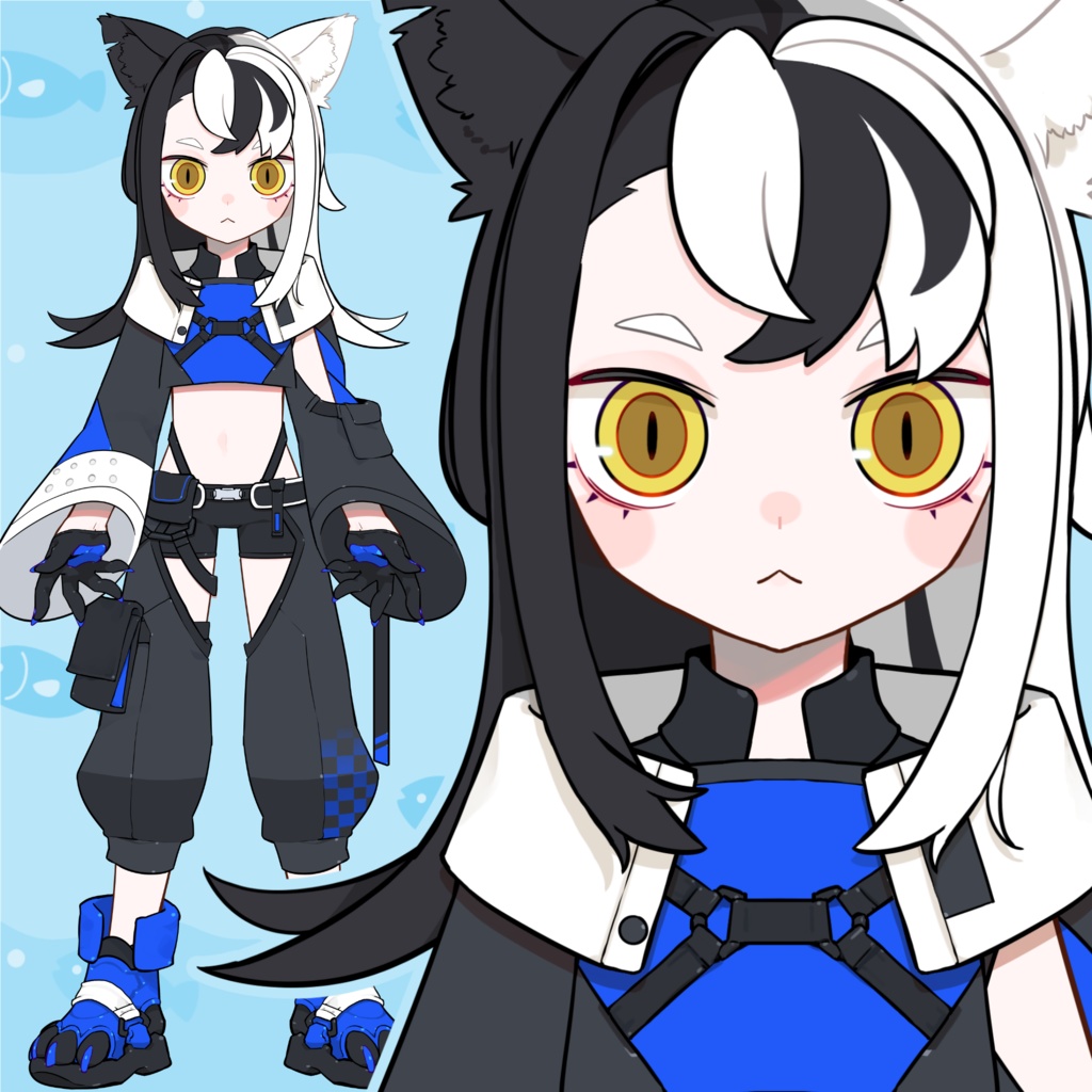 【汎用モデル】汎用ネコちゃん【VTS】