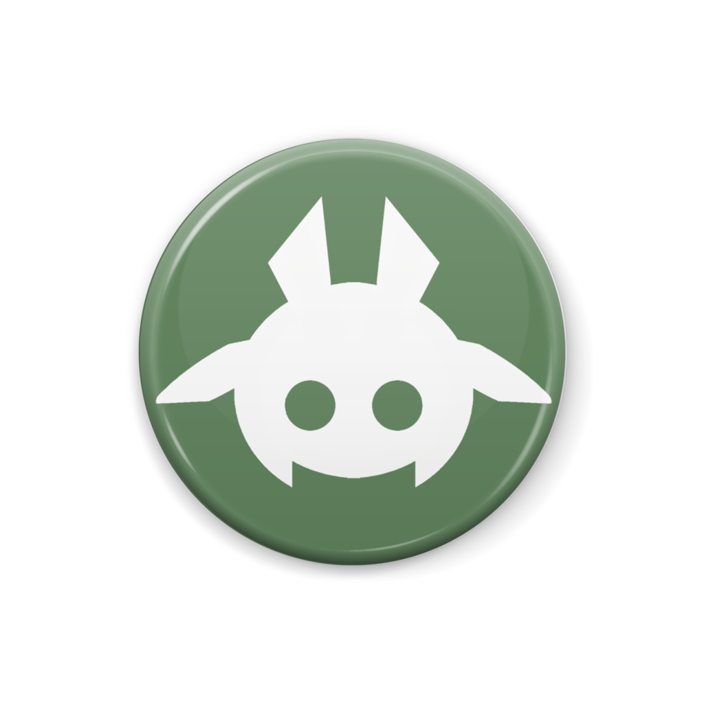 緑子ちゃんのロゴバッジ