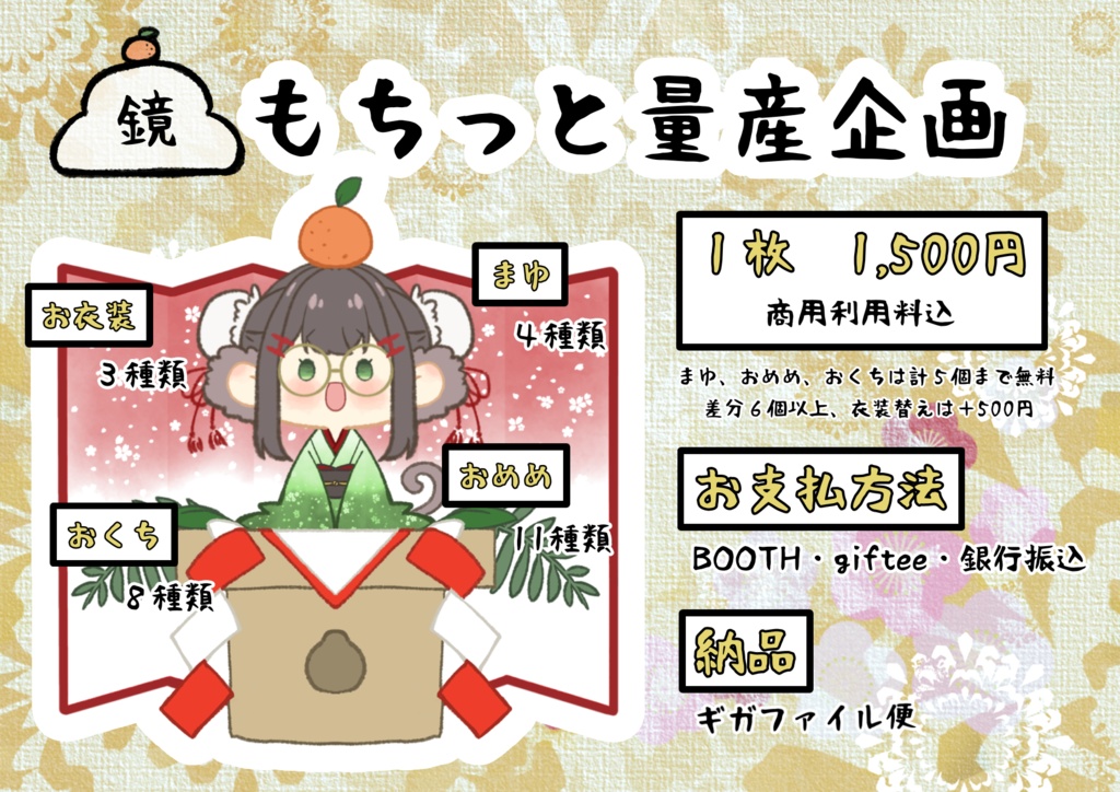 【かがみ】もちっと量産企画