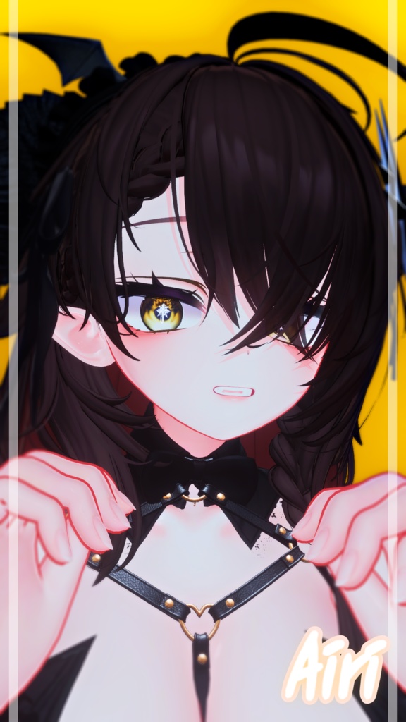 【4 avatar】 【7 Color】 X-sign cross eye texture