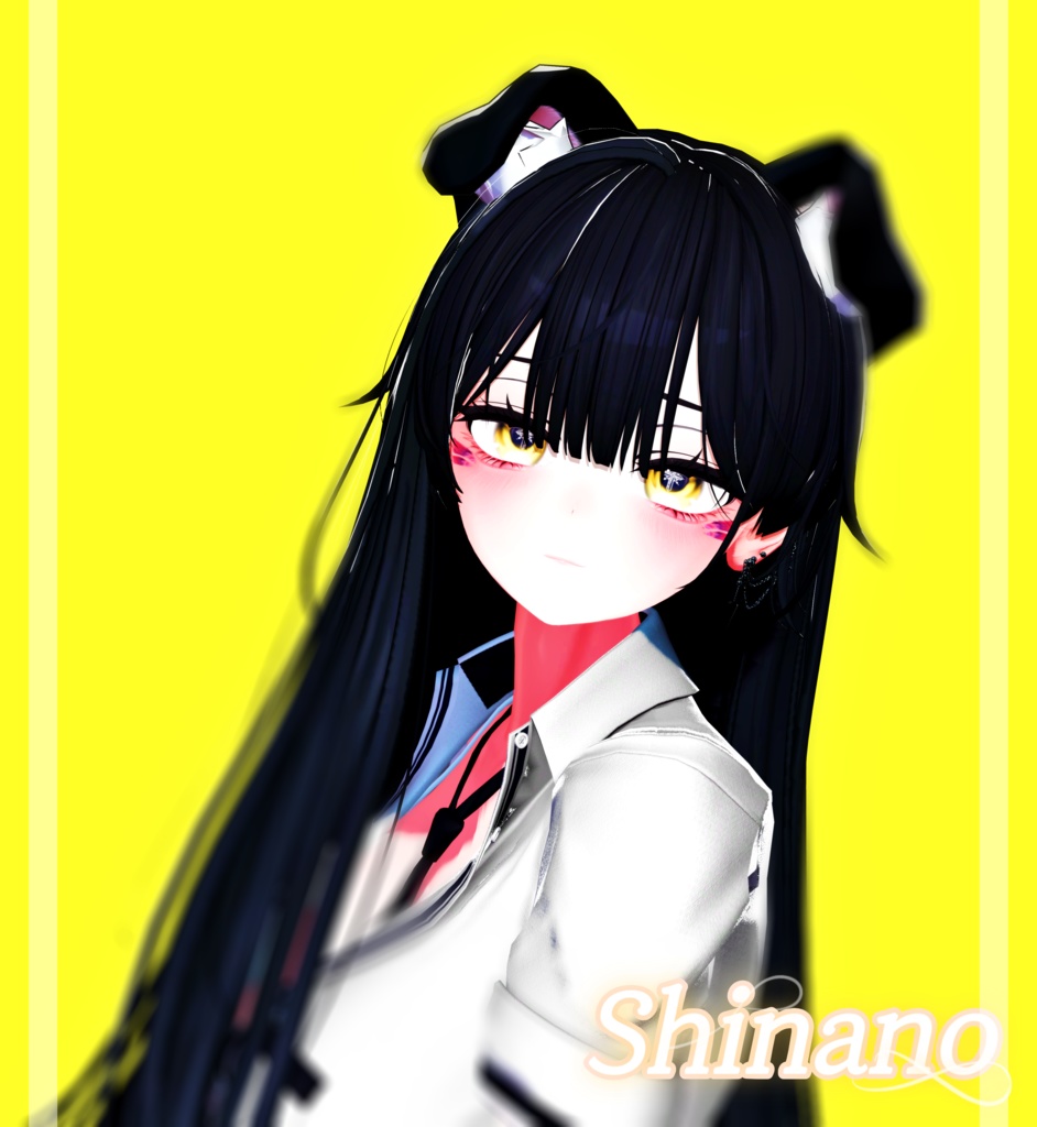 【4 avatar】 【7 Color】 X-sign cross eye texture