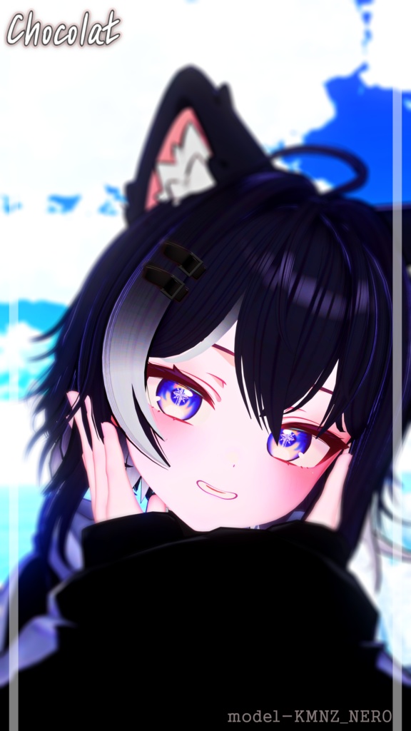 【4 avatar】 【7 Color】 X-sign cross eye texture