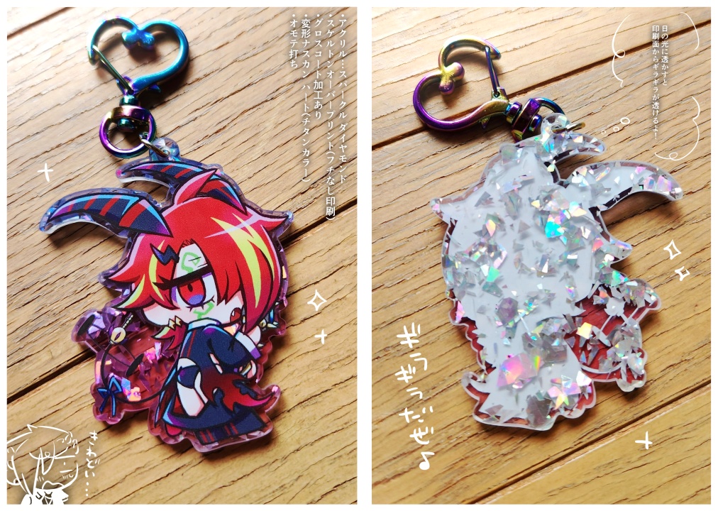 (少しいかがわしい)☆6Cロキ様アクキー