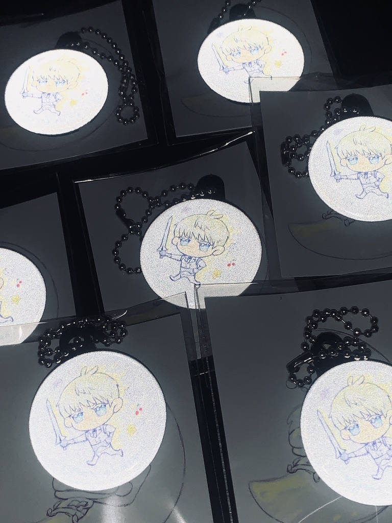 リフレクターキーホルダー