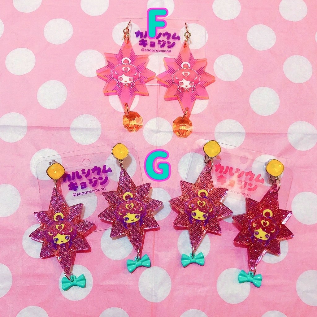 🎤ノミノラムスター🍬ピアス&イヤリング