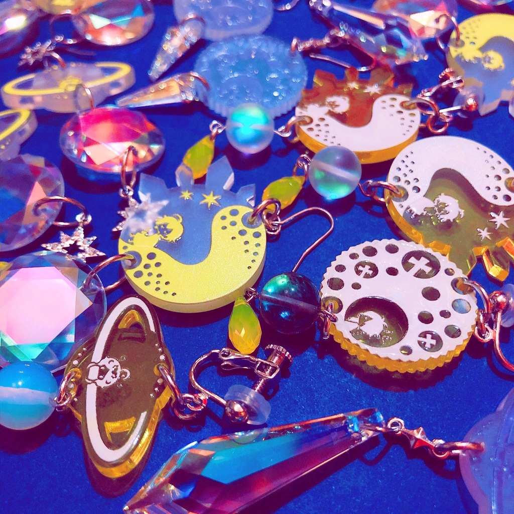 🎤クリスタルすてら🌟ピアス&イヤリング