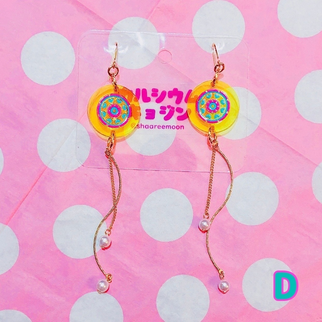 🎤あめだますぴーかー🍬👀ピアス&イヤリング