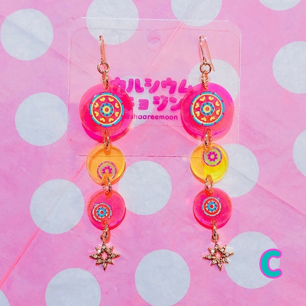 🎤あめだますぴーかー🍬👀ピアス&イヤリング