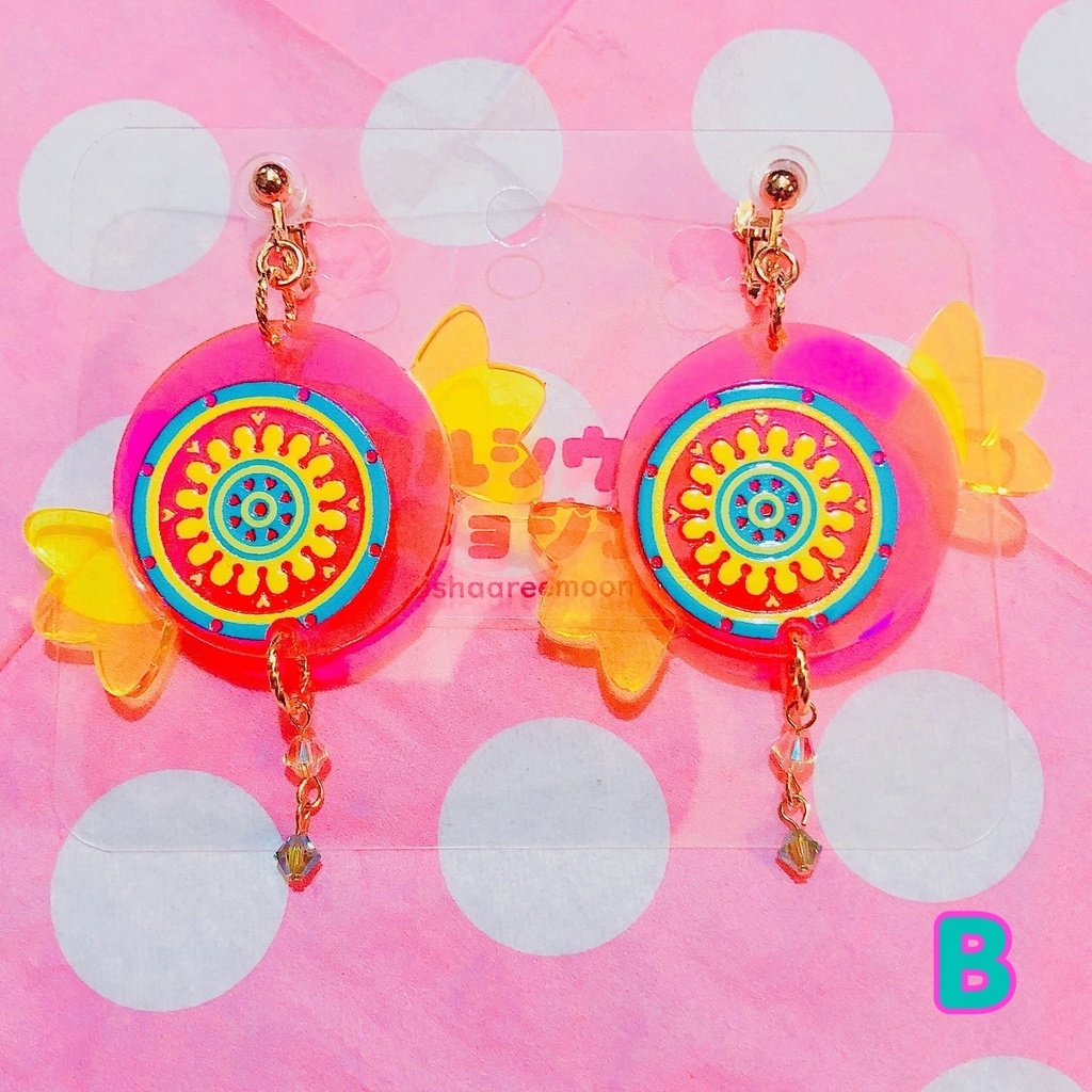 🎤あめだますぴーかー🍬👀ピアス&イヤリング