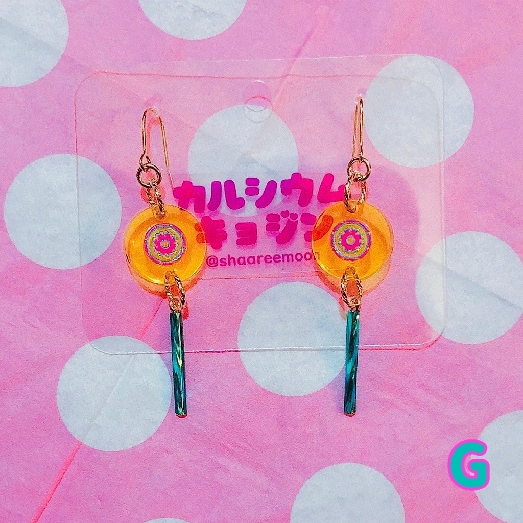 🎤あめだますぴーかー🍬👀ピアス&イヤリング