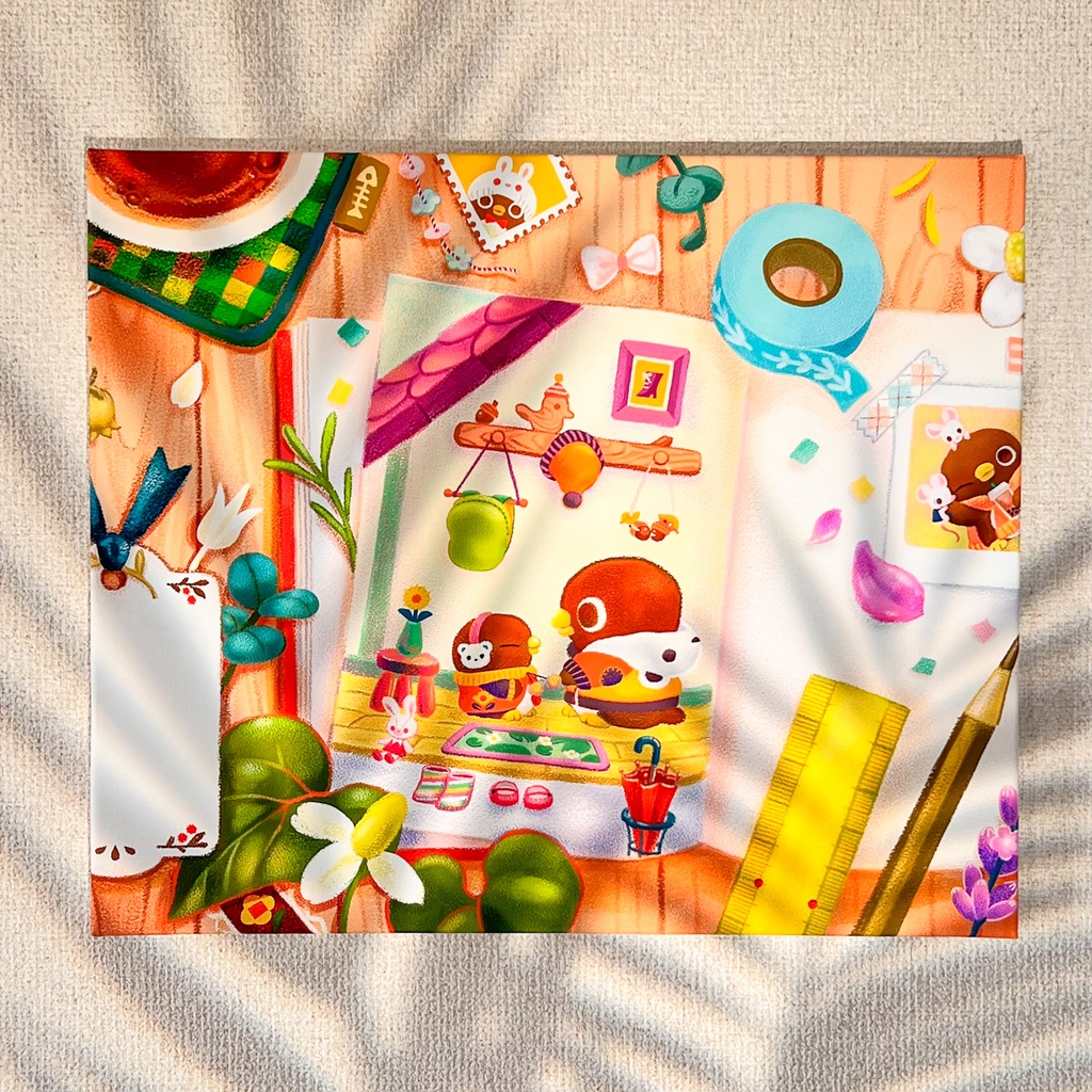 【受注生産】複製原画「楽しい思い出を詰め込んで」[Made to Order] Giclée Print “Filled with Happy Memories”