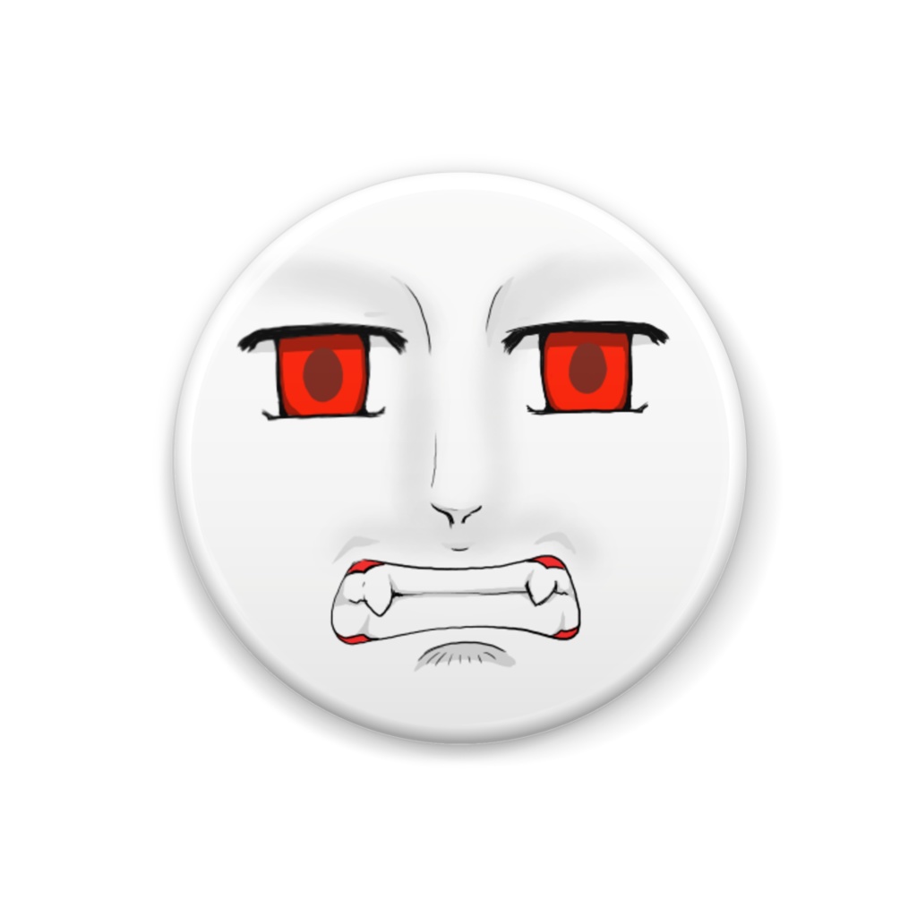 非リア充霊が見てるよ缶バッチ