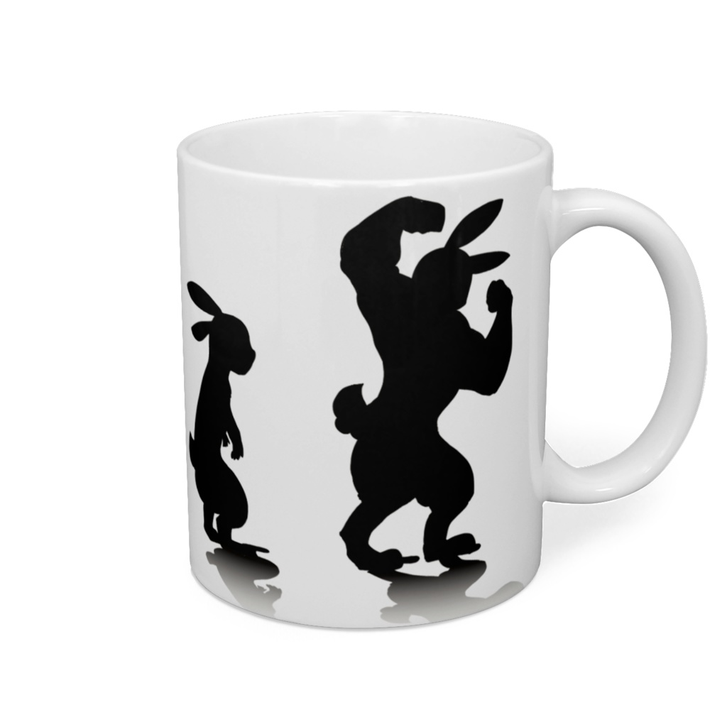 兎詐欺マグカップ