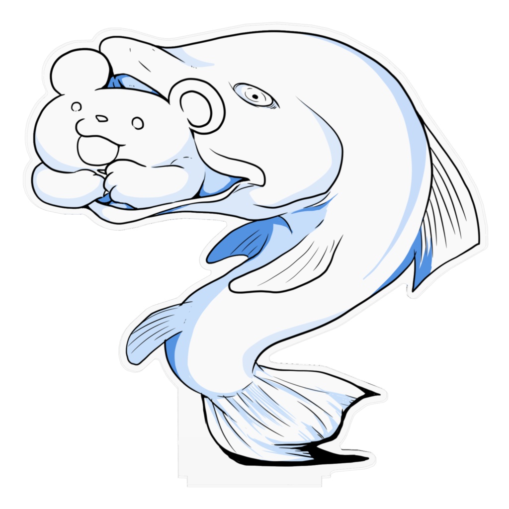 鮭に食われる熊