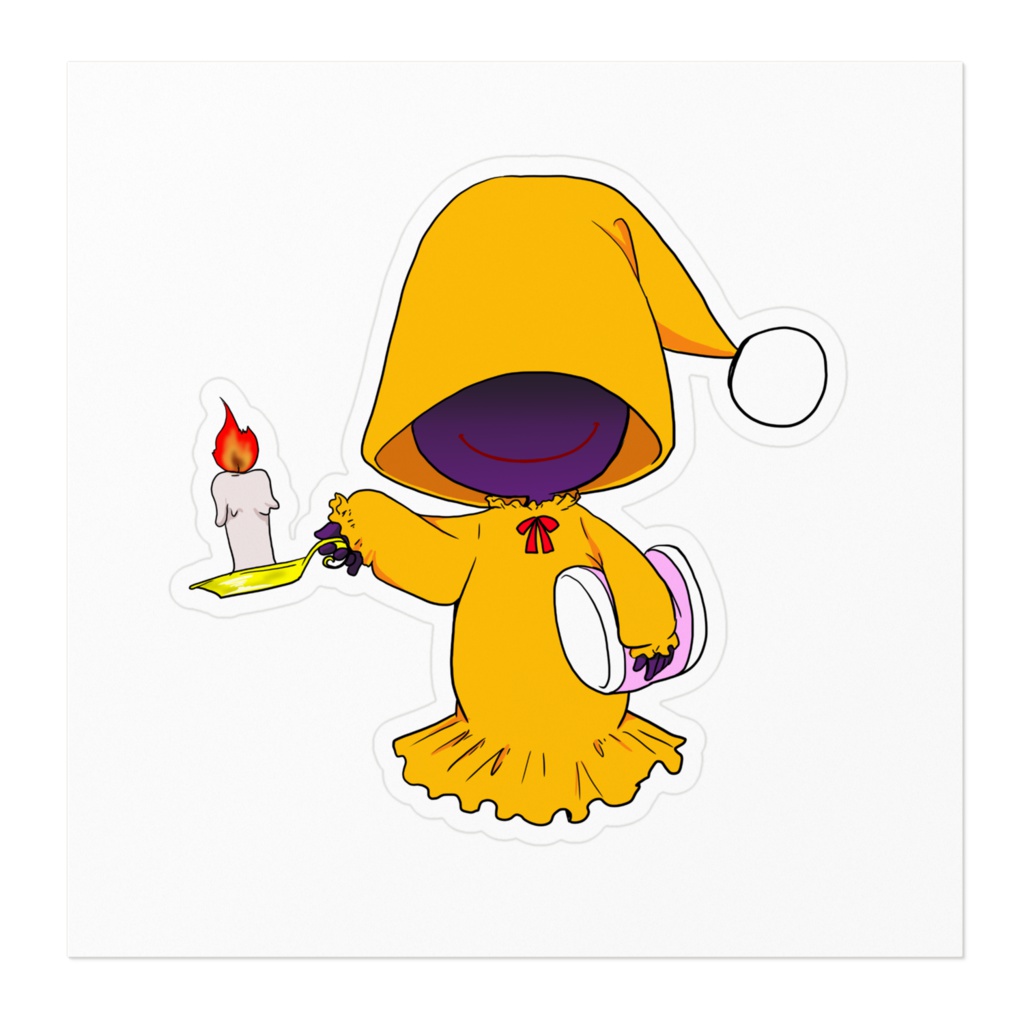 怪異シール おやすみさん