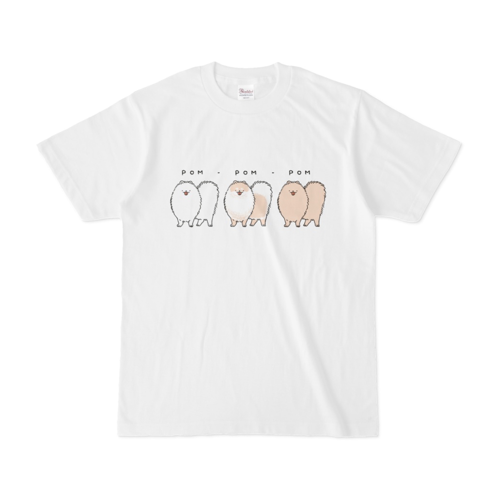 ぽめらにあんず／Tシャツ