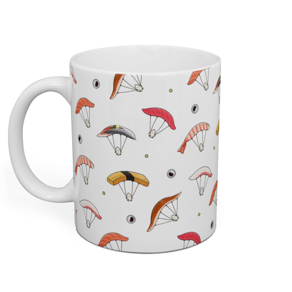 パラシュート寿司マグカップ