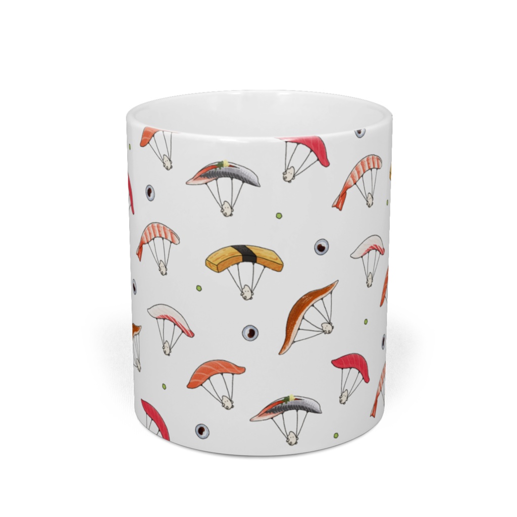 パラシュート寿司マグカップ