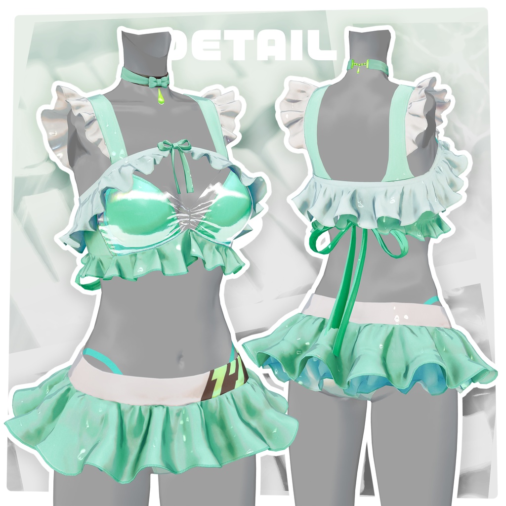 オリジナル3D衣装 SUPER WAVE 水着