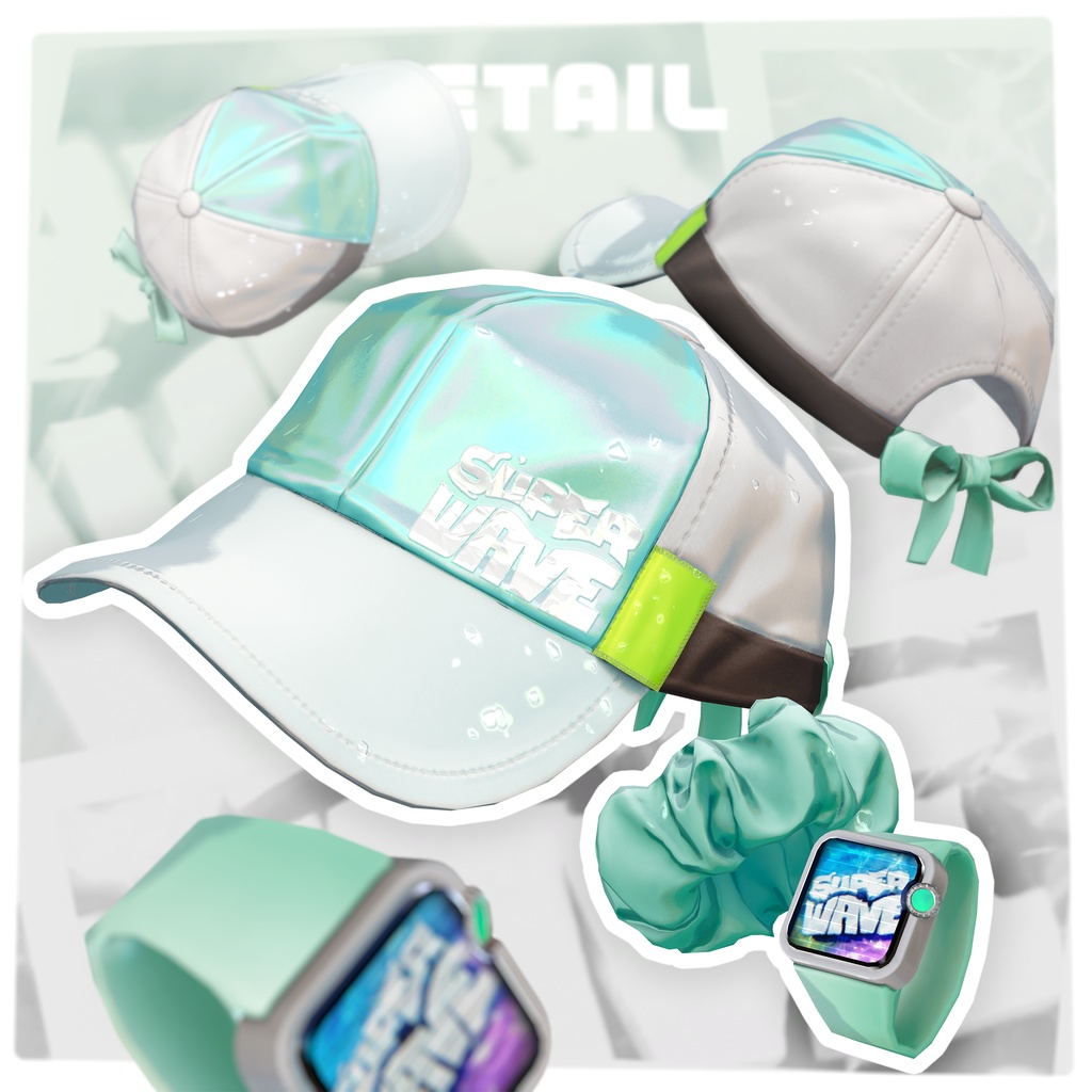 オリジナル3D衣装 SUPER WAVE 水着