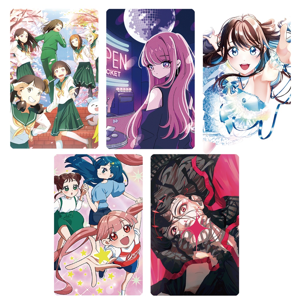 【ポスカ特典付き】DLカード5種セット